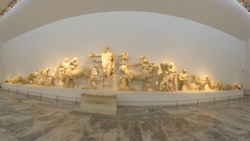 Στο αρχαιολογικό Μουσείο Ολυμπίας λόγω επιδείνωσης του καιρού η τελετή Αφής της Ολυμπιακής Φλόγας