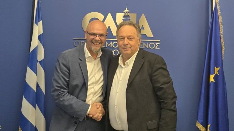 Ο νέος Πρόεδρος της ΔΕΕΠ Αχαΐας, Μάκης Κατσιγιάννης, στον ΟΛΠΑ: «Το κυβερνητικό έργο ξαναφέρνει την Πάτρα στο επίκεντρο της ανάπτυξης»