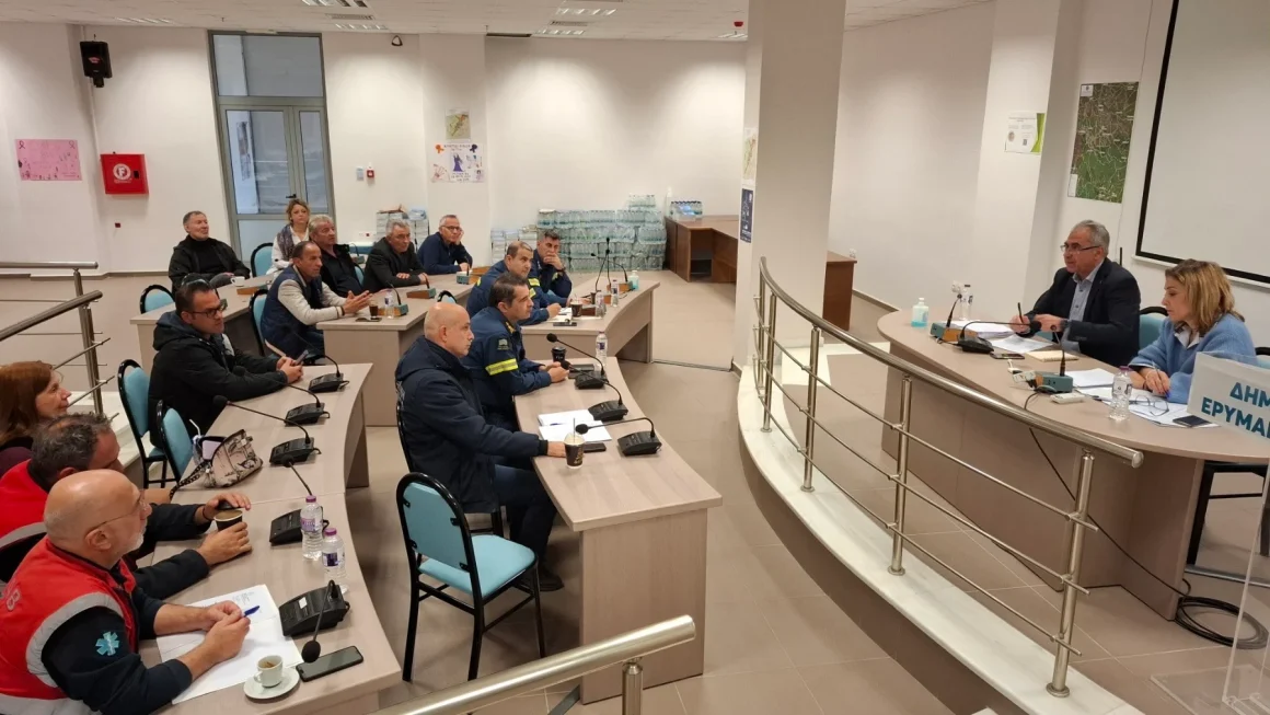 Σε ετοιμότητα ο Ερύμανθος ενόψει χειμώνα