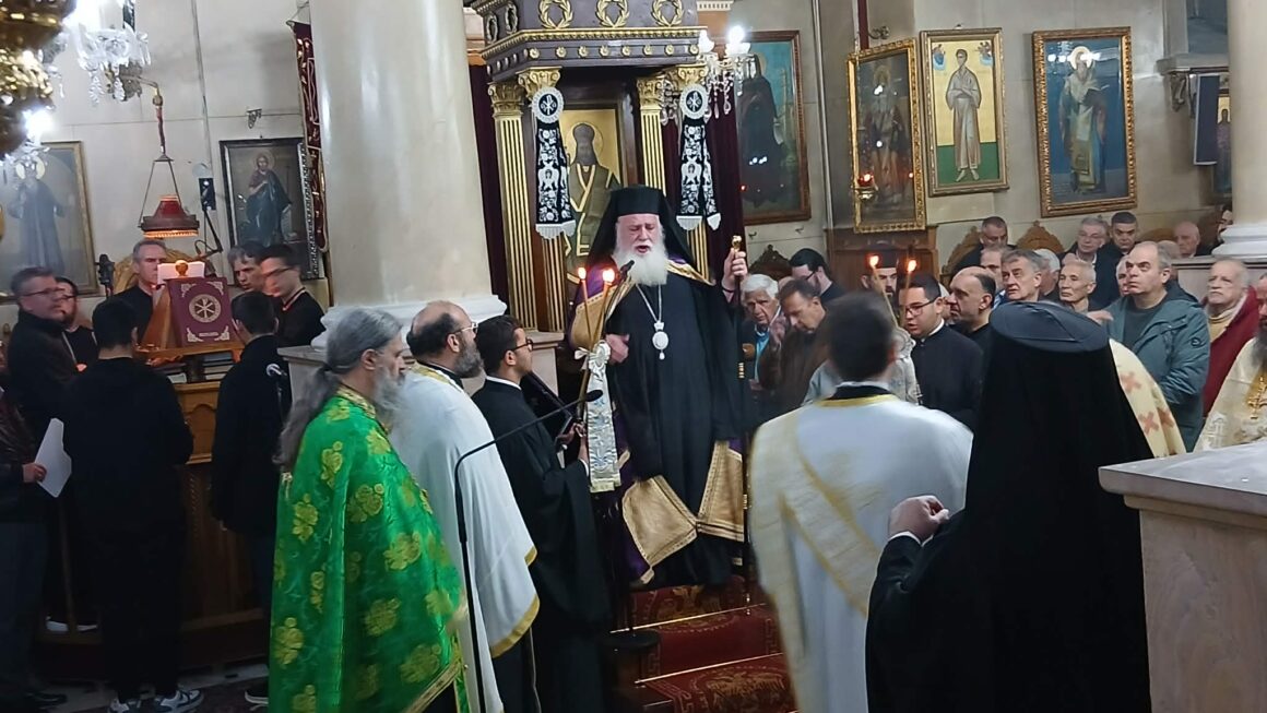 Δ΄ Κατανυκτικός Εσπερινός στην Ιερά Μητρόπολη Καλαβρύτων και Αιγιαλείας