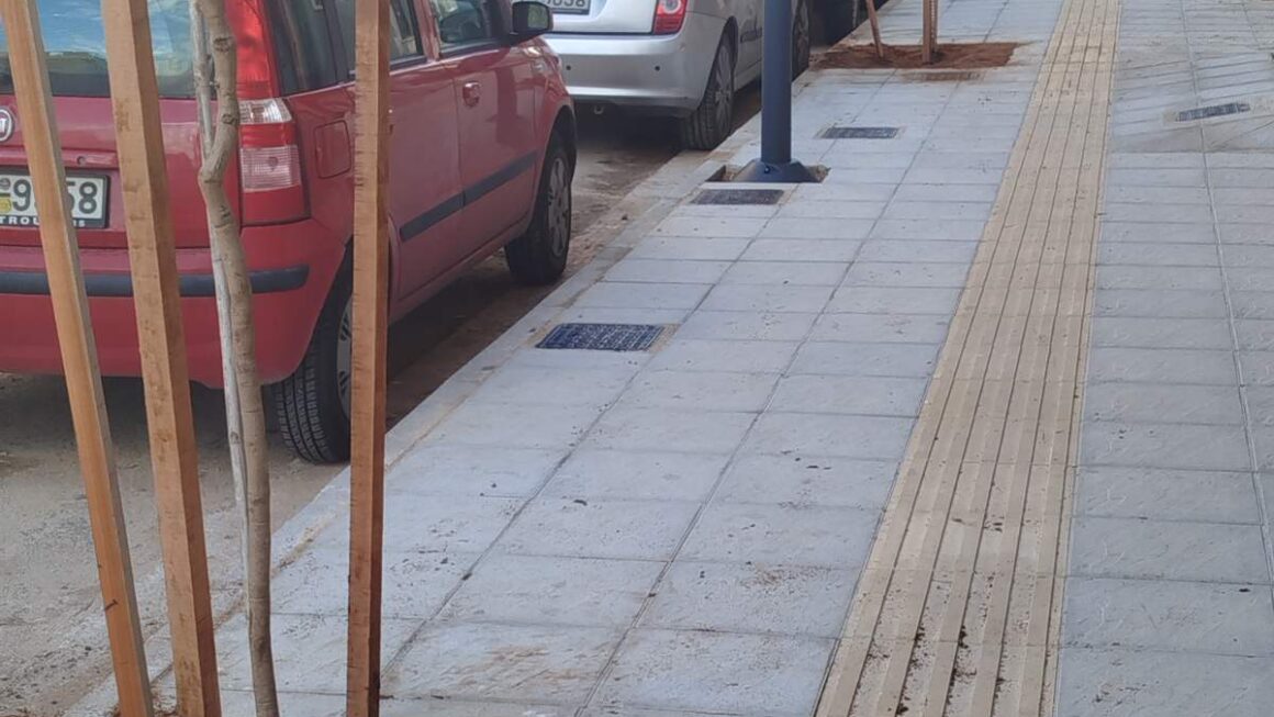 ΔΕΝΔΡΟΦΥΤΕΥΣΗ ΣΤΑ ΝΕΑ ΠΕΖΟΔΡΟΜΙΑ ΤΗΣ ΟΔΟΥ ΣΟΛΩΜΟΥ