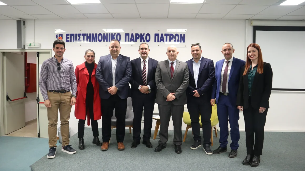 Επίσκεψη του Ελληνικού Κέντρου Αμυντικής Καινοτομίας (ΕΛΚΑΚ) στο Επιστημονικό Πάρκο Πατρών και υπογραφή Μνημονίου Συνεργασίας