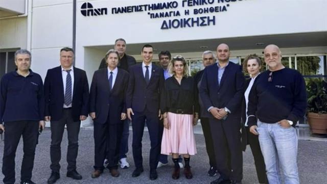 Στο Πανεπιστημιακό Νοσοκομείο της Πάτρας ο Μάριος Θεμιστοκλέους