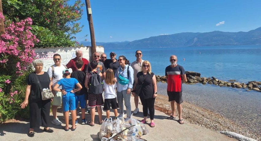 Εθελοντικός Καθαρισμός Παραλίας Άκολης