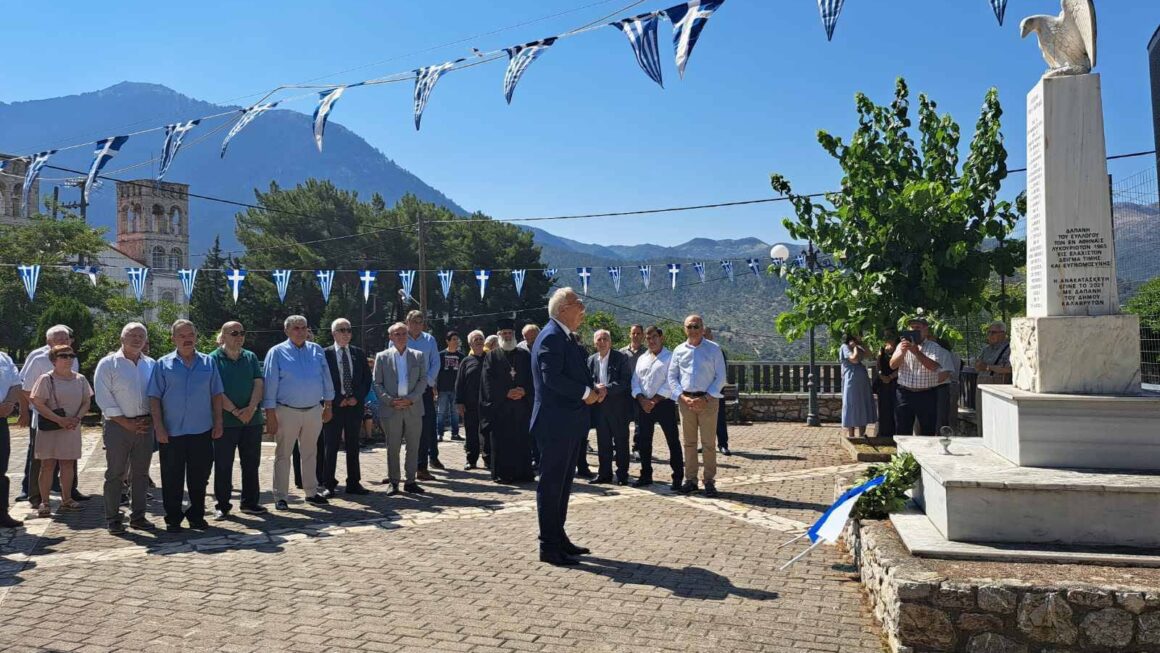 Συγκίνηση στη Λυκούρια Καλαβρύτων στην εκδήλωση μνήμης για τους εκτελεσθέντες απ’ τους Γερμανούς